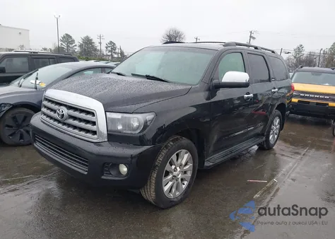 2008 Toyota Sequoia Limited 5.7L V8 z USA, uszkodzony, nr VIN 5TDBY68A28S020695